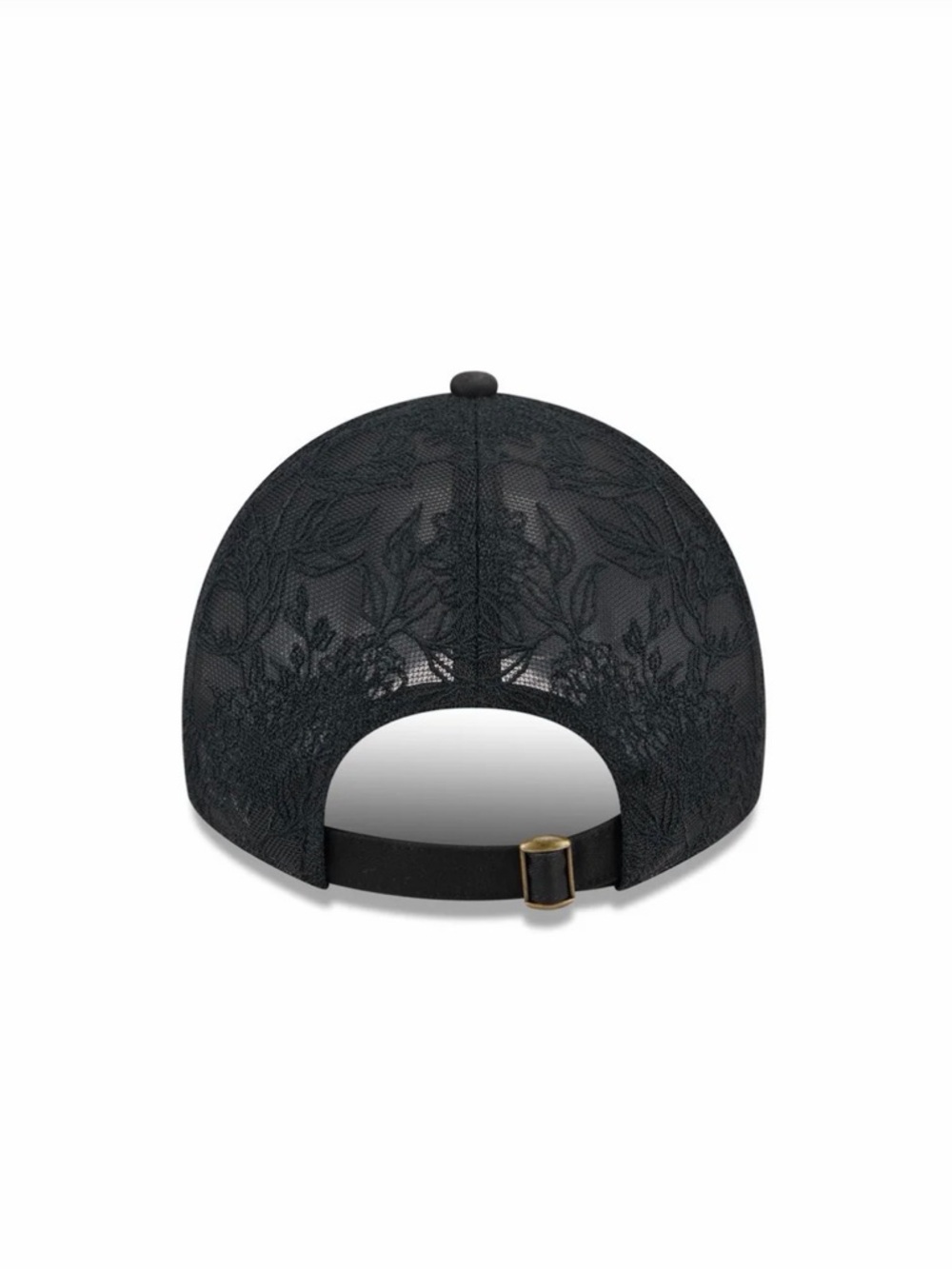 Black Lace-Back Women's Baseball Cap